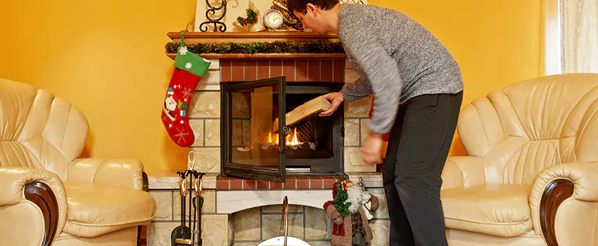 Gas to Wood-Burning Fireplace Conversion Services in Uniondale, New York