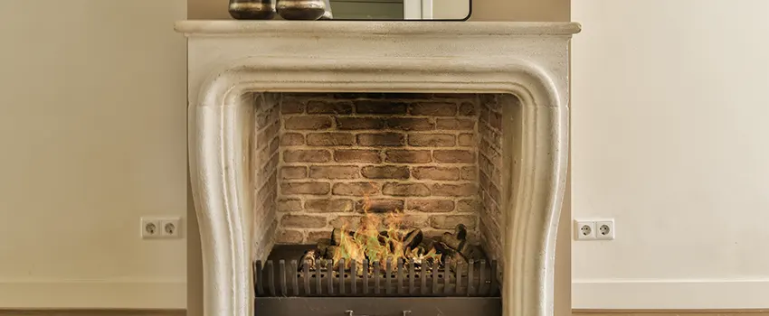 Vintage-style Fireplace Redesign in Uniondale, New York