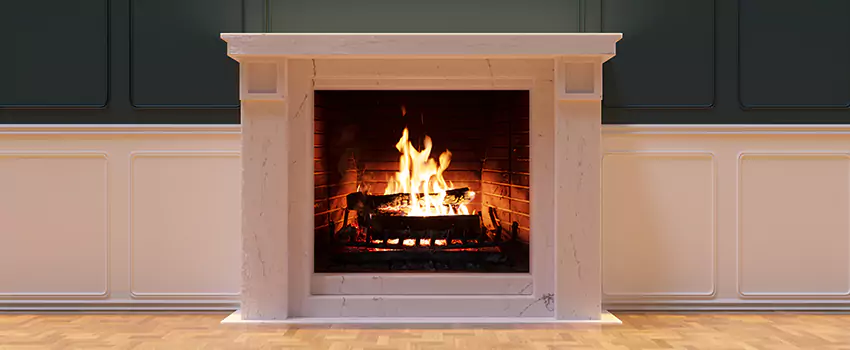 Open Flame Wood-Burning Fireplace Installation Services in Uniondale, New York